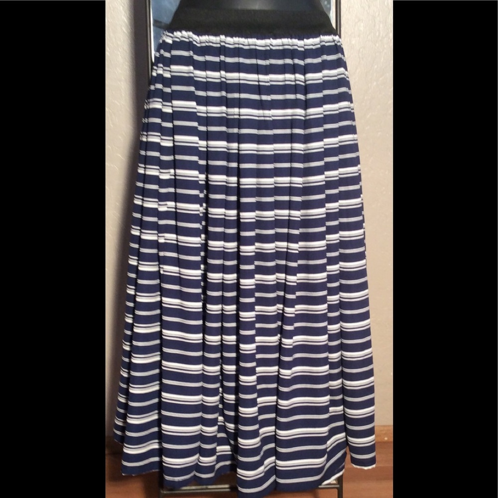 Beautiful blue and white skirt